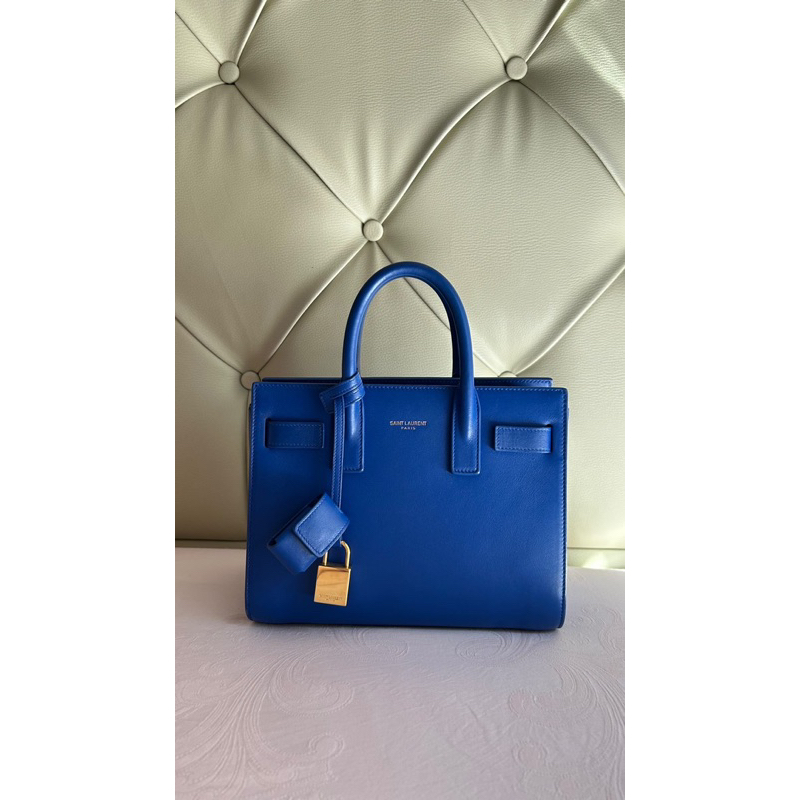 saint laurent sac de jour size nano royal blue