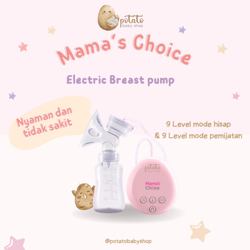 Mama's Choice Electric Breast Pump - Pompa Asi Elektrik Mamas Choice