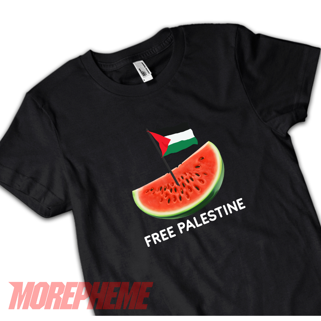 Kaos Free Palestine Save Palestina Freedom Islami Murah Original Morepheme