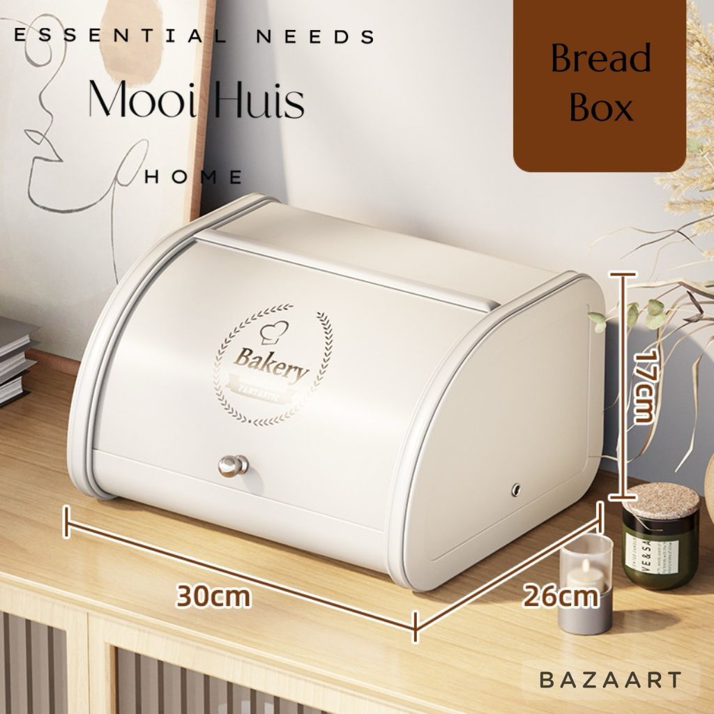MOOI FREESIA Kotak Roti / Tempat Roti / Bread Box / Kotak Serbaguna / Multipurpose Box / Multipurpos
