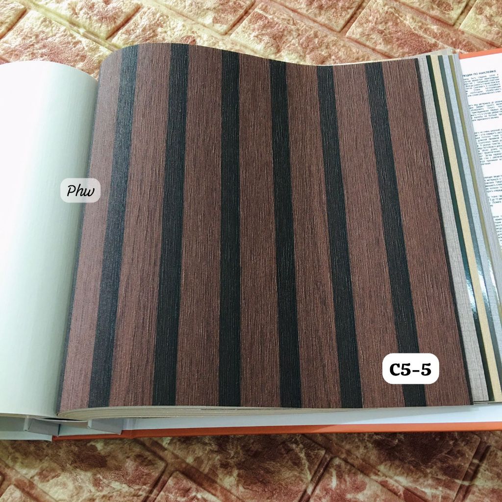 Wallpaper Dinding Motif Wpc Wallpanel 3d Kayu Coklat Chroma