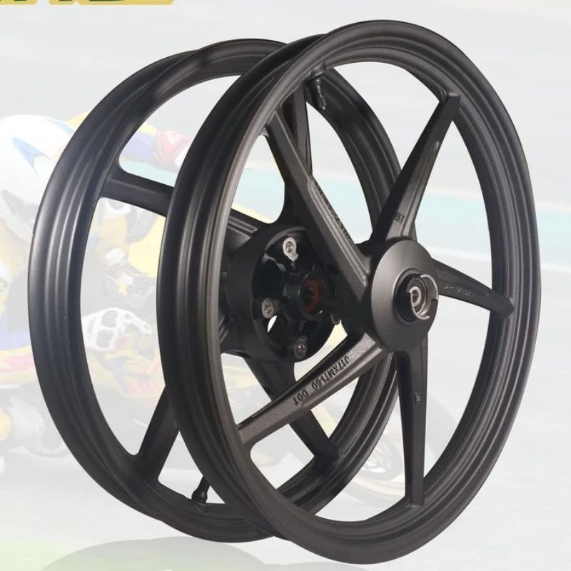 Velg RAPIDO MX King 501 Depan 160 Belakang 185 Ring 17 (4 hole)
