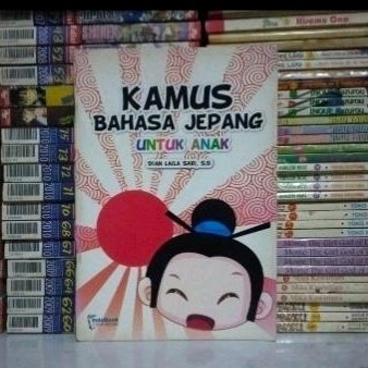 KAMUS BAHASA JEPANG UNTUK ANAK Original Full Colour