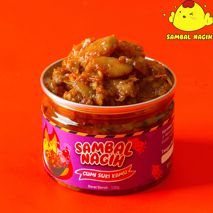 

Dijual Murah Sambal Nagih - Sambal Cumi Toples
