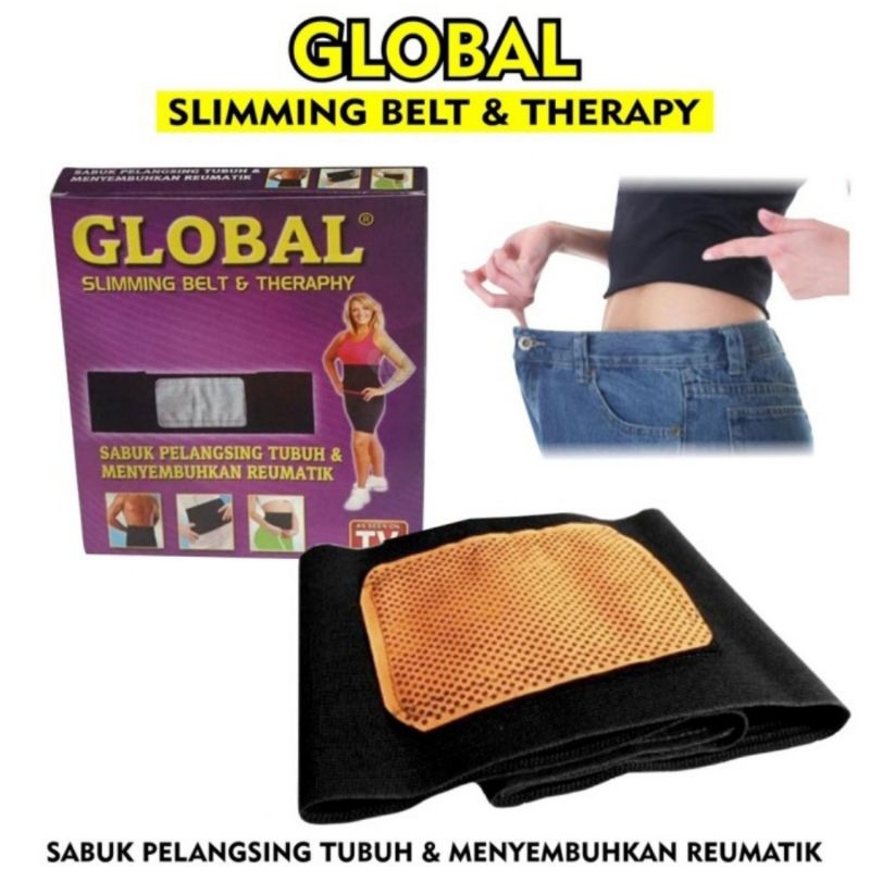 Alat Pelangsing Tubuh GLOBAL SLIMMING BELT&THERAPY