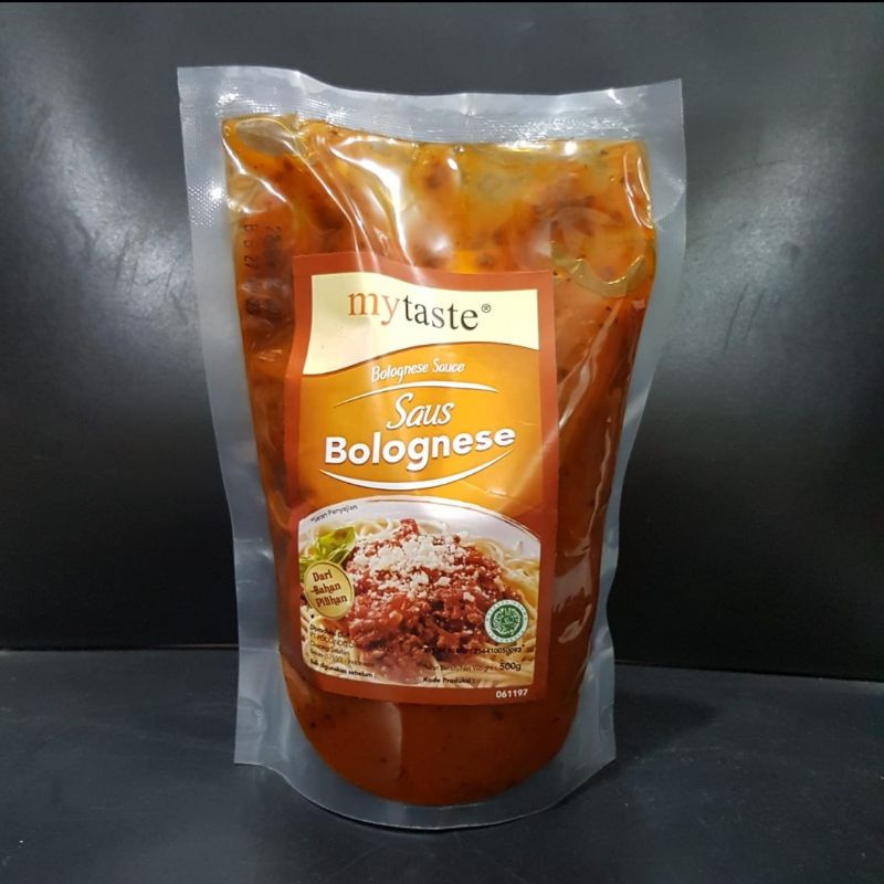 

MY TASTE SAUS BOLOGNESE 500GR