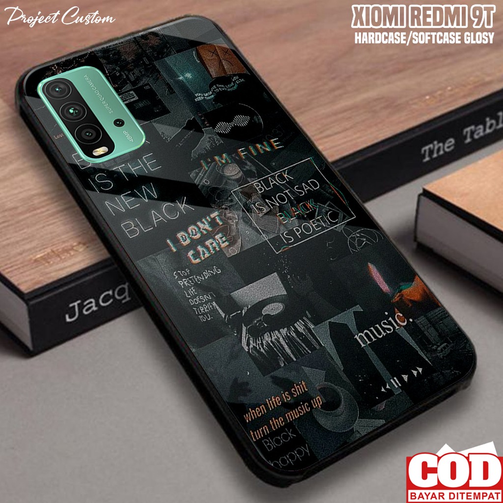 Case Xiomi Redmi 9T - Casing Xiomi Redmi 9T Terbaru [ AESHT ] Kesing Hp - Silikon Hp - Softcase Glas