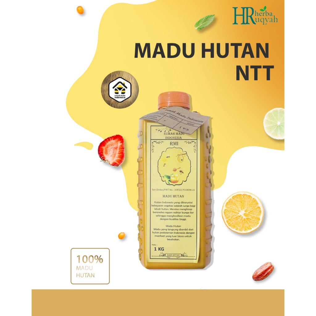 

Madu Asli Hutan NTT Albarqy Premium Raw Honey