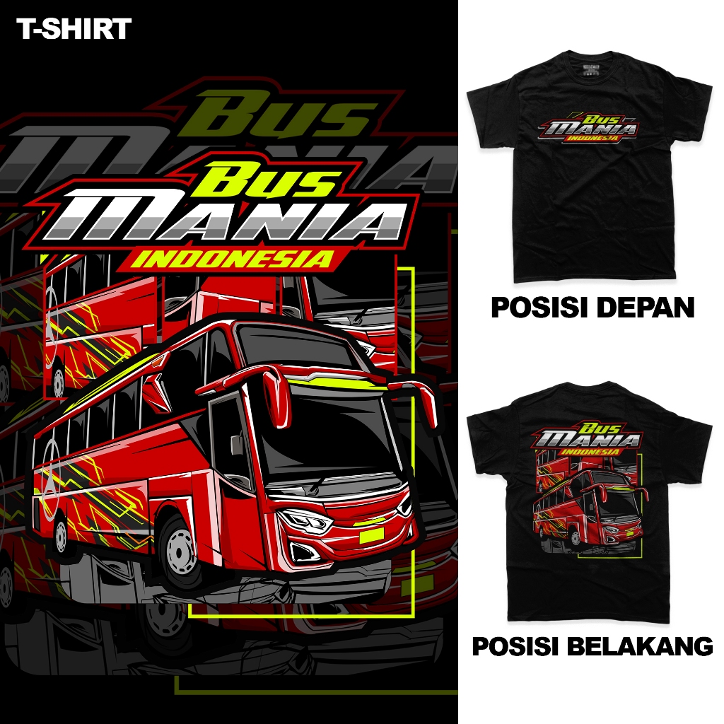 KAOS BUSMANIA INDONESIA - KAOS DRIVER MUDA INDONESIA - KAOS BUSMANIA COMMUNITY - KAOS BOSMUDA - KAOS