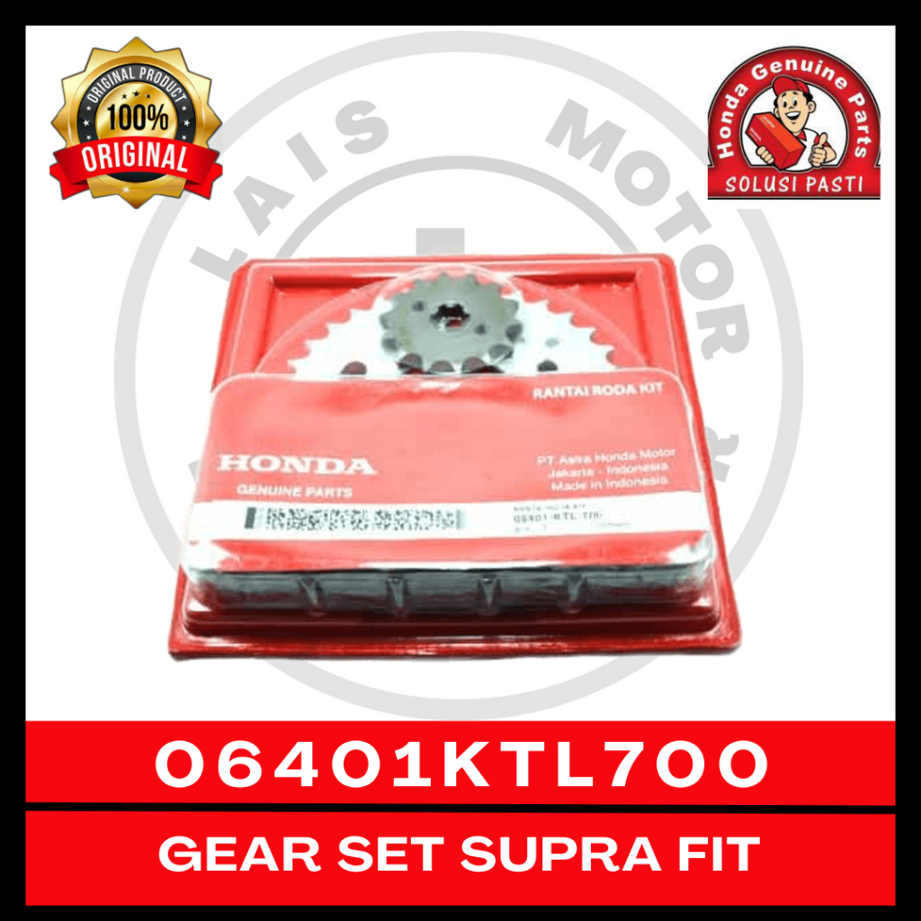 Gear Set KTL Supra Fit, Revo Lama 06401KTL700 ORI AHM