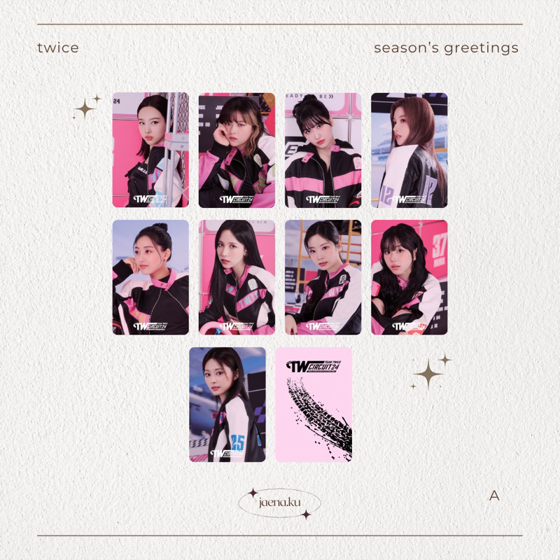 [TWICE] PHOTOCARD SEASON’S GREETINGS 2024 JAPAN TWICE