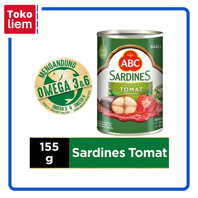 

Abc Sardines Tomat 155G