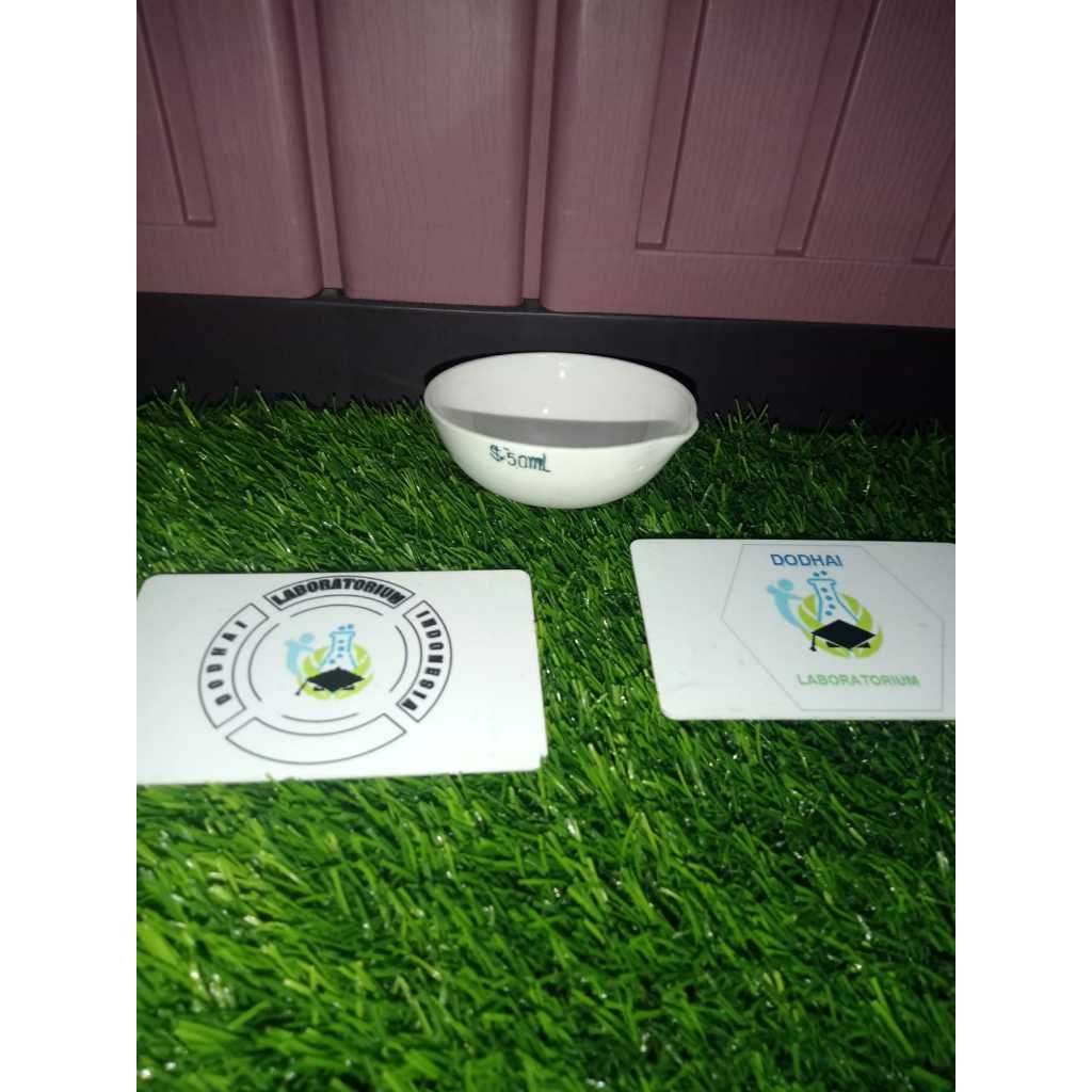 Evaporating Dish, Cawan Porselin, Cawan Porcelain, Cawan Penguap 50ml