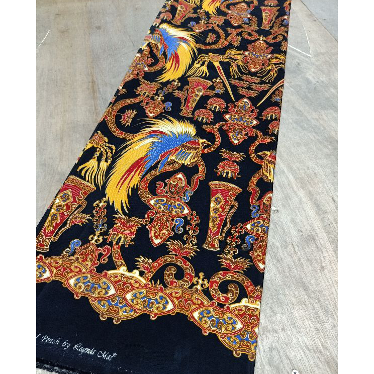 Best Produk kain batik papua semi sutra bahan batik papua meteran kain batik semi sutra khas papua