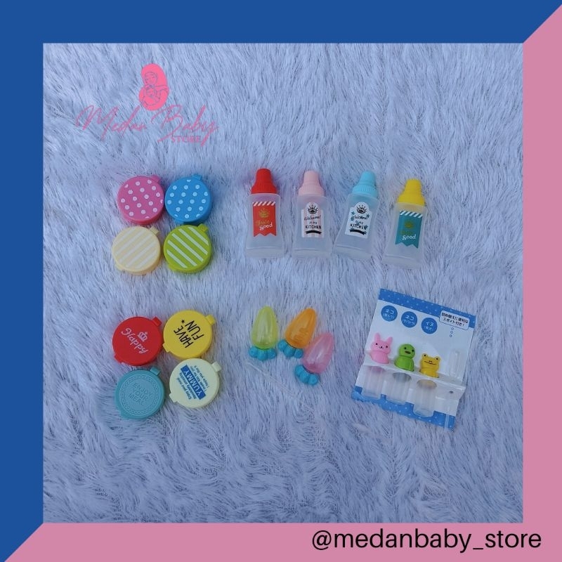 GARPU BENTO KARAKTER HEWAN LUCU 10PCS TUSUKAN BUAH KUE HIASAN BEKAL FOOD PICKS ANIMAL DESSERT FRUIT 