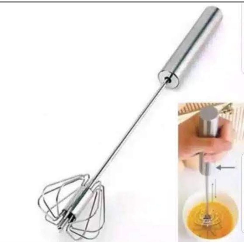 pengaduk adonan manual pengocok telur