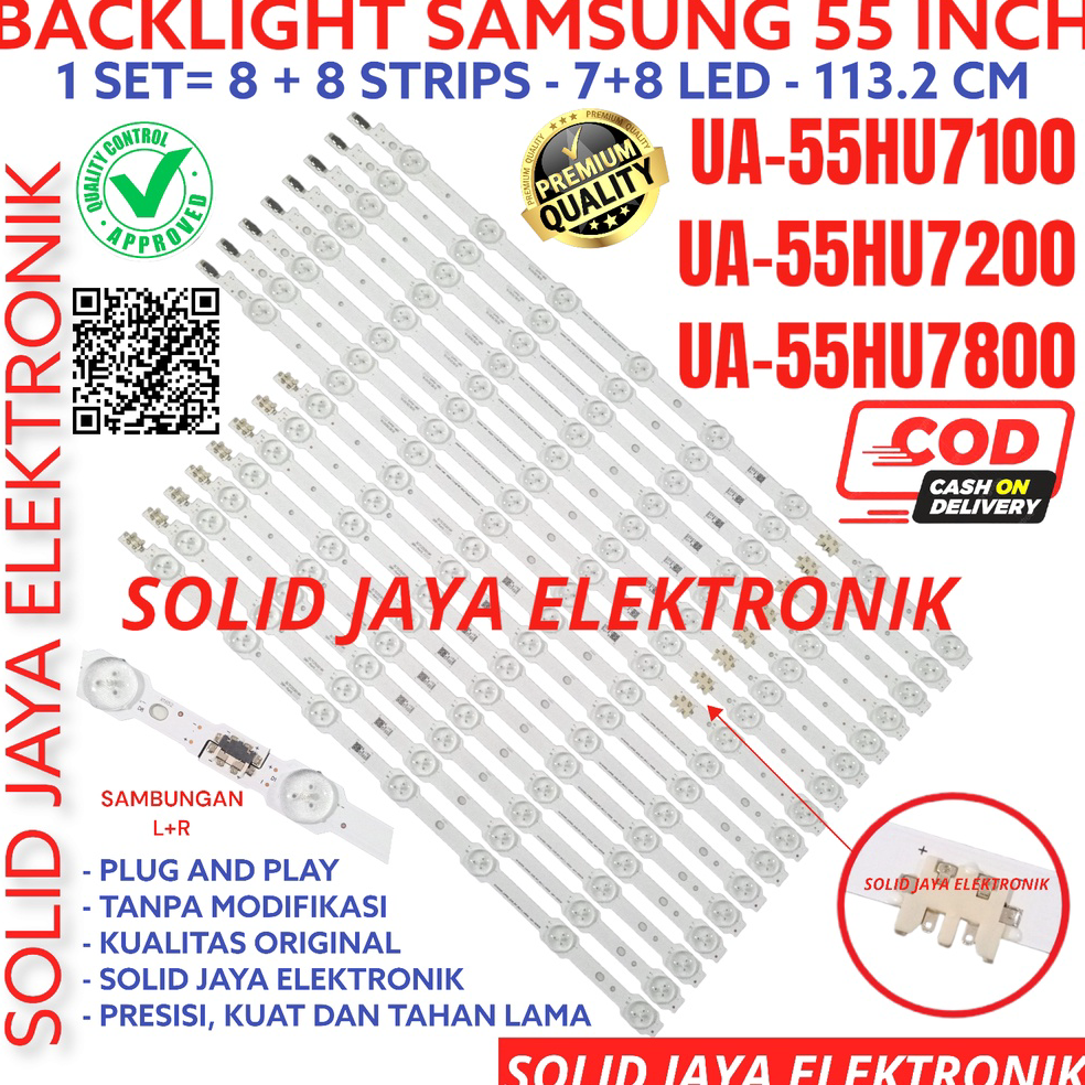 HEMAT PROMO✅ BACKLIGHT TV LED SAMSUNG 55 INC UA 55HU7200 55HU7100 55HU7800 UA55HU7200 UA55HU7100 UA5