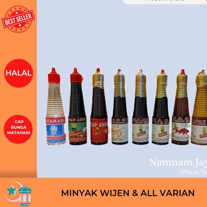 

Baru Minyak Wijen Halal 150Ml / Sesame Oil