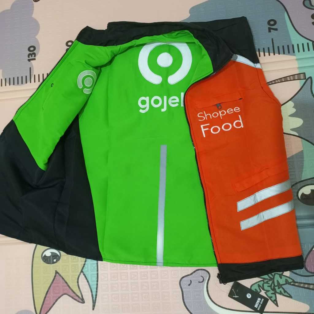 ROMPI BB GOJEK 5HOPEE GOJEK GARUDA ORI PRIA WANITA