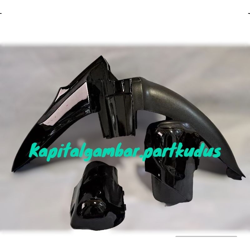 Spakbor slebor depan yamaha 125z slebor y125z hitam glossi