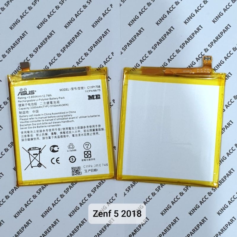 BATERAI BATRE BATTERY ASUS ZENFONE 5 2018 / ZENFONE 5Z ZC620KL / ASUS ZE620KL C11P1708 X00QD ORIGINA