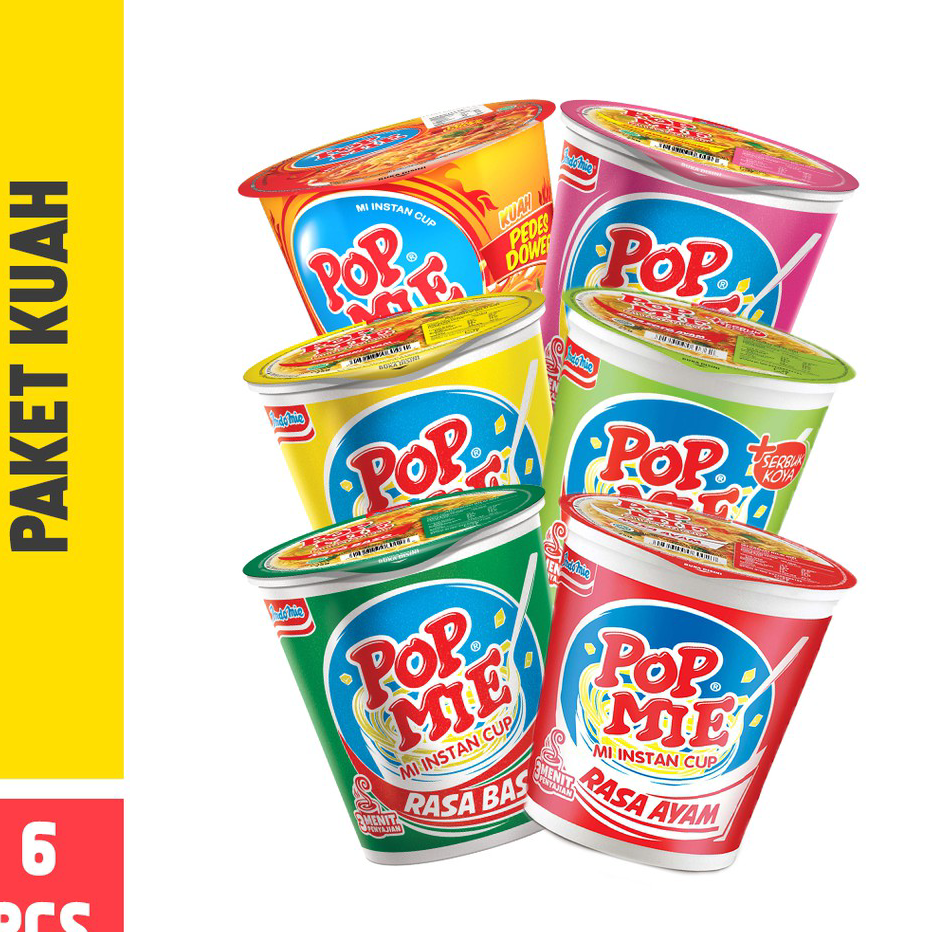 

Super Promo Pop Mie Paket Kuah 6pcs 450gr Seller