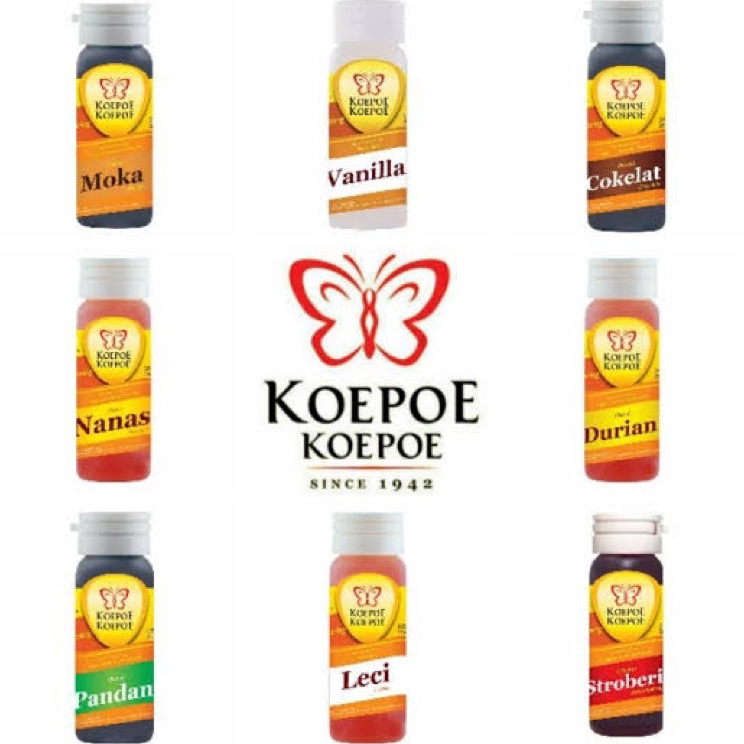 

➘✣✰ Pasta Perisa Pewarna Makanan Minuman Koepoe Koepoe 25ml