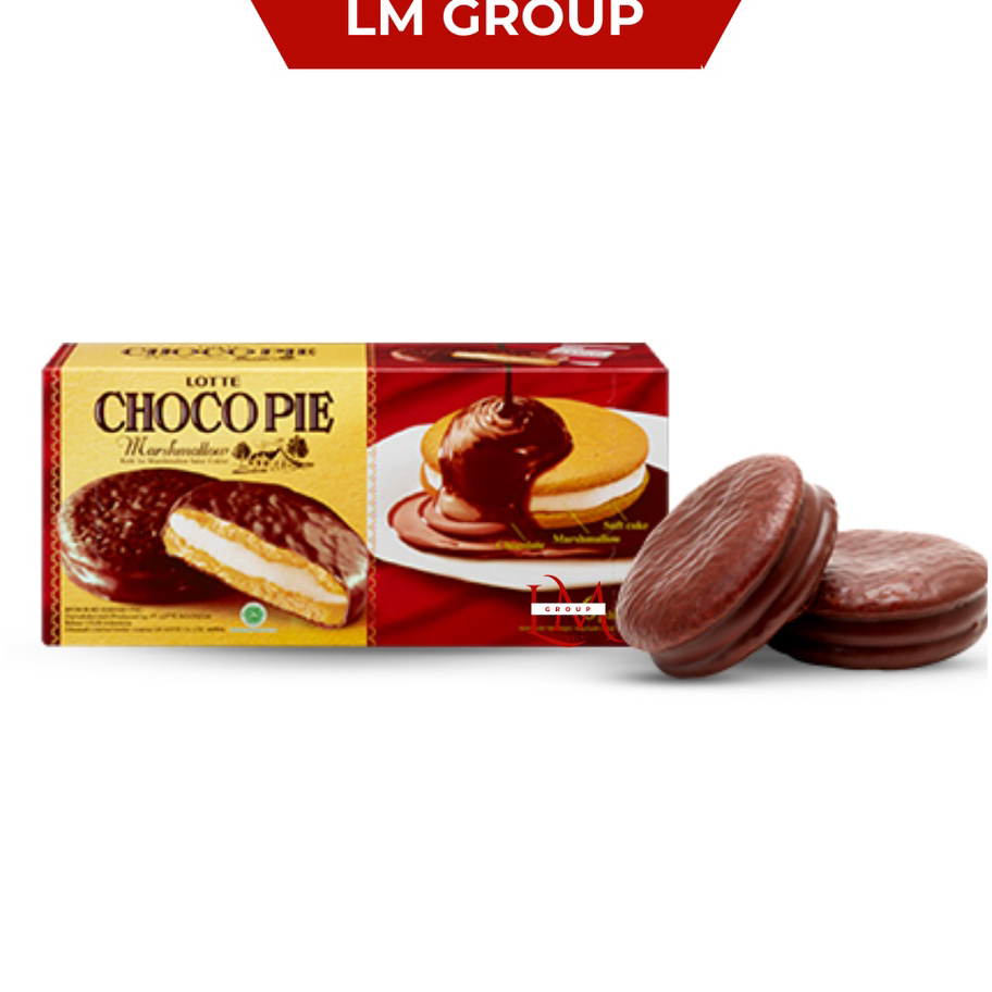 

Best Terlaris Lotte Choco Pie Coklat Marshmallow Box 1 Pack Isi 12 pcsx28gr