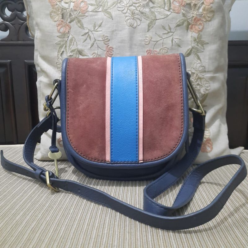 Tas Wanita Branded Second Fsil Tas Selempang