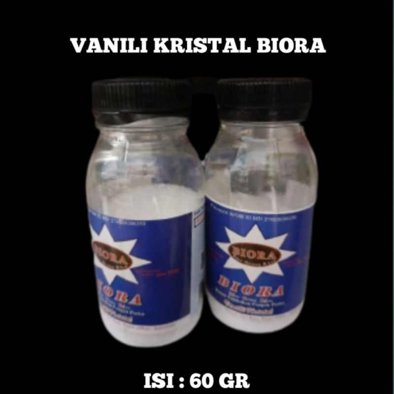 

Vanili Kristal Biora Botol 60gr