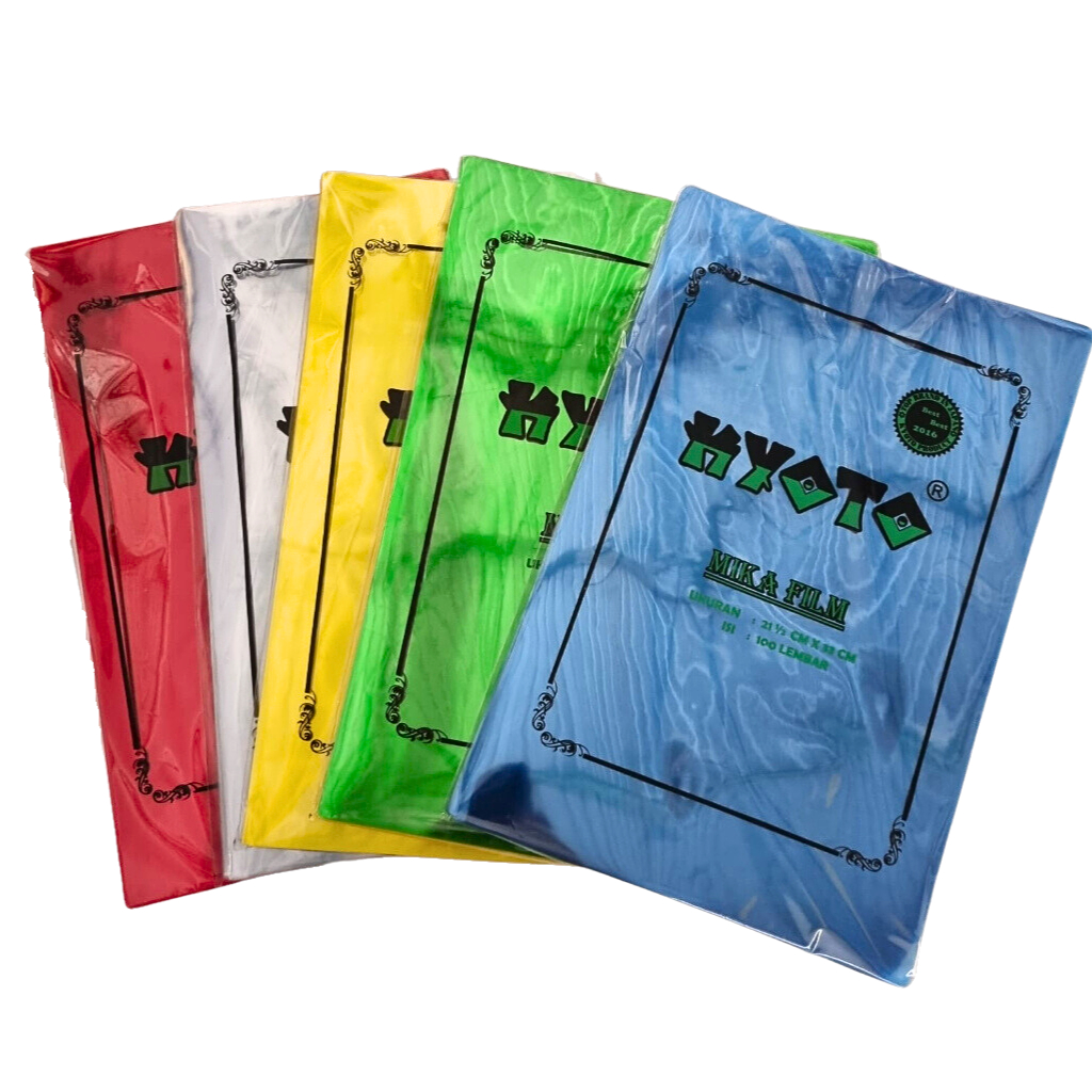 

Mika Plastik Cover Warna KYOTO Ecer 10 Lembar (057005)