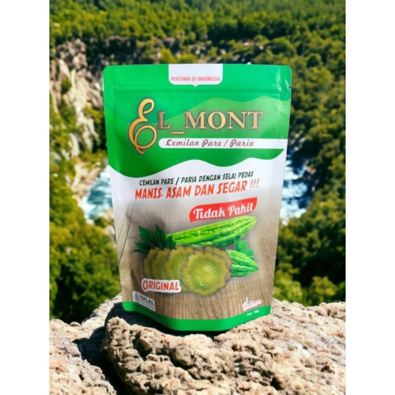 

EL MONT CEMILAN MANISAN PARE/ PARIA SEGAR TIDAK PAHIT 150 GR