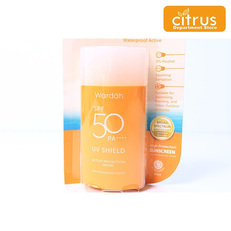 wardah spf 50++ uv shield