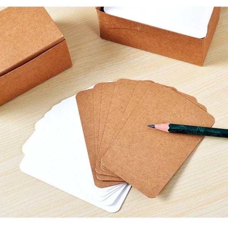 

KARTU KOSONG 100 LEMBAR / BLANK CARD BAHAN TEBAL