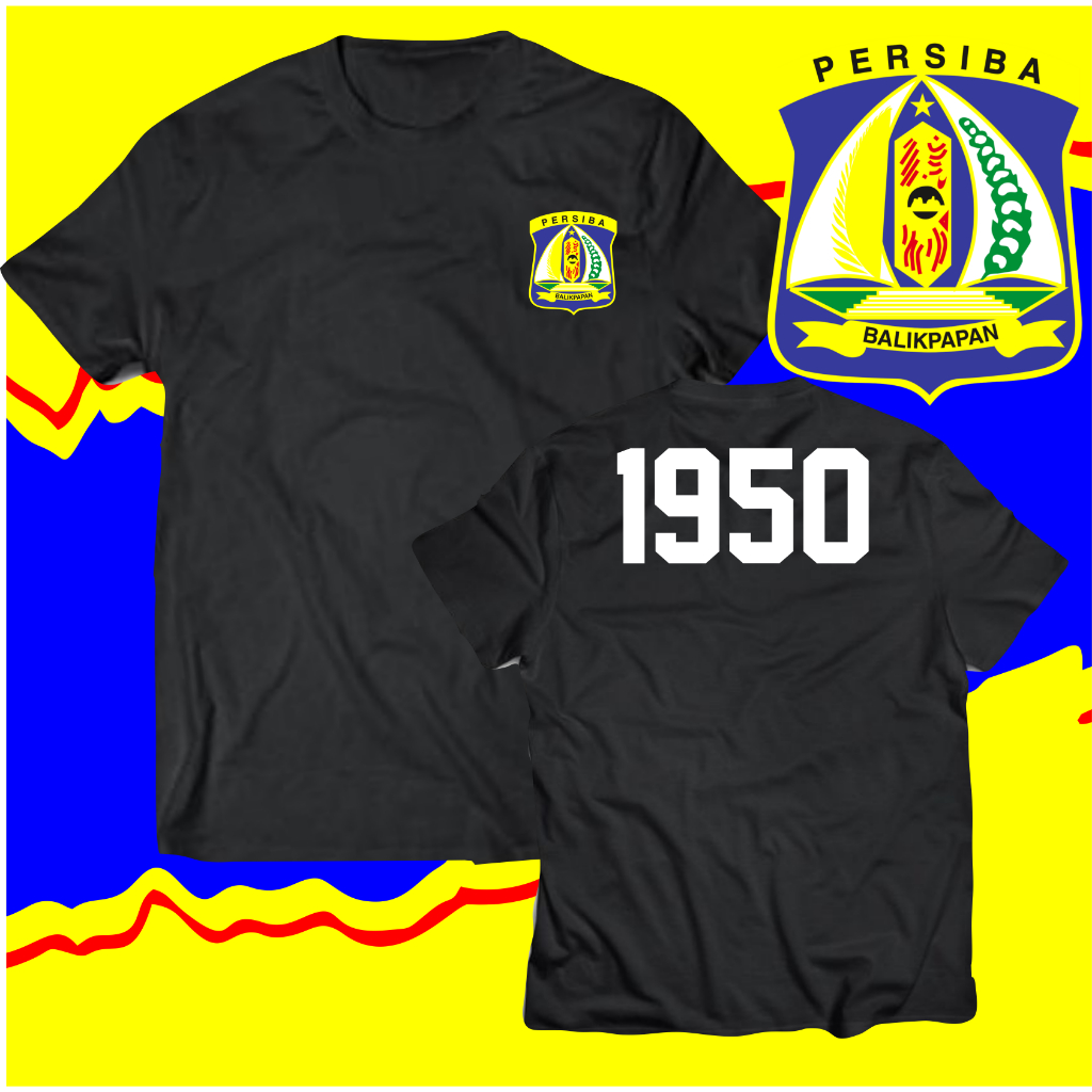 KAOS PERSIBA BALIKPAPAN WARNA HITAM KAOS MOTIF TERBARU TERMURAH KAOS TERLARIS