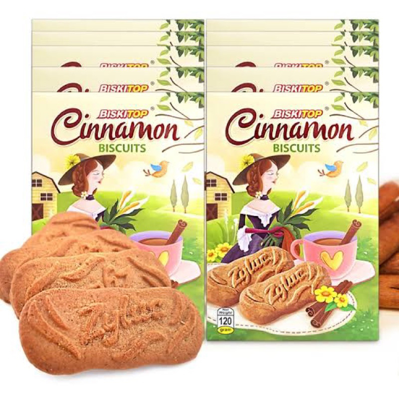 

biskitop cinamon asul asul, hajatan, murah