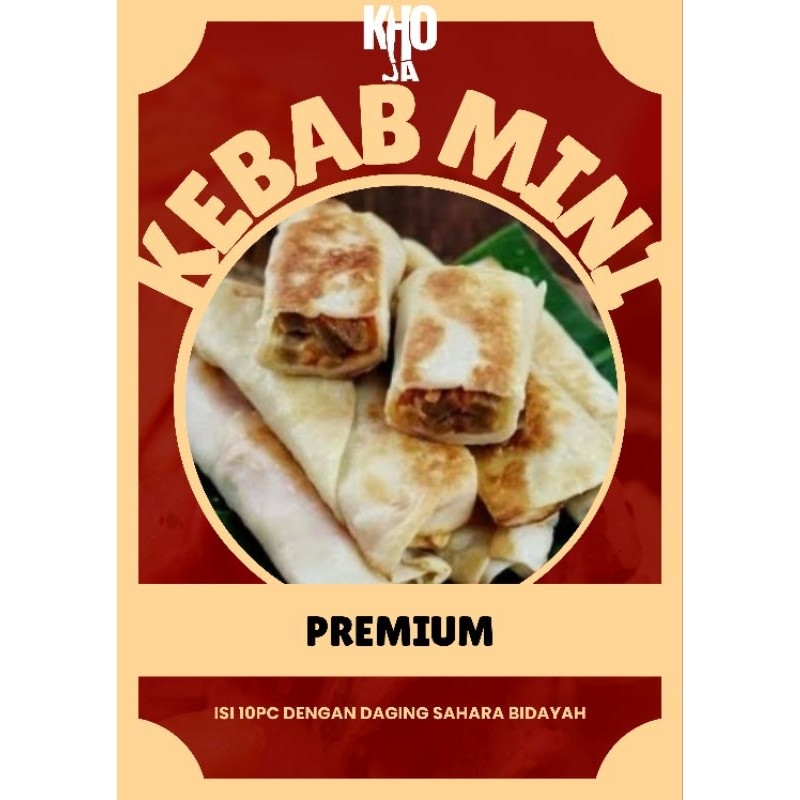 

KEBAB MINI / KEBAB PREMIUM / KEBAB MINI ISI 10 FROZEN
