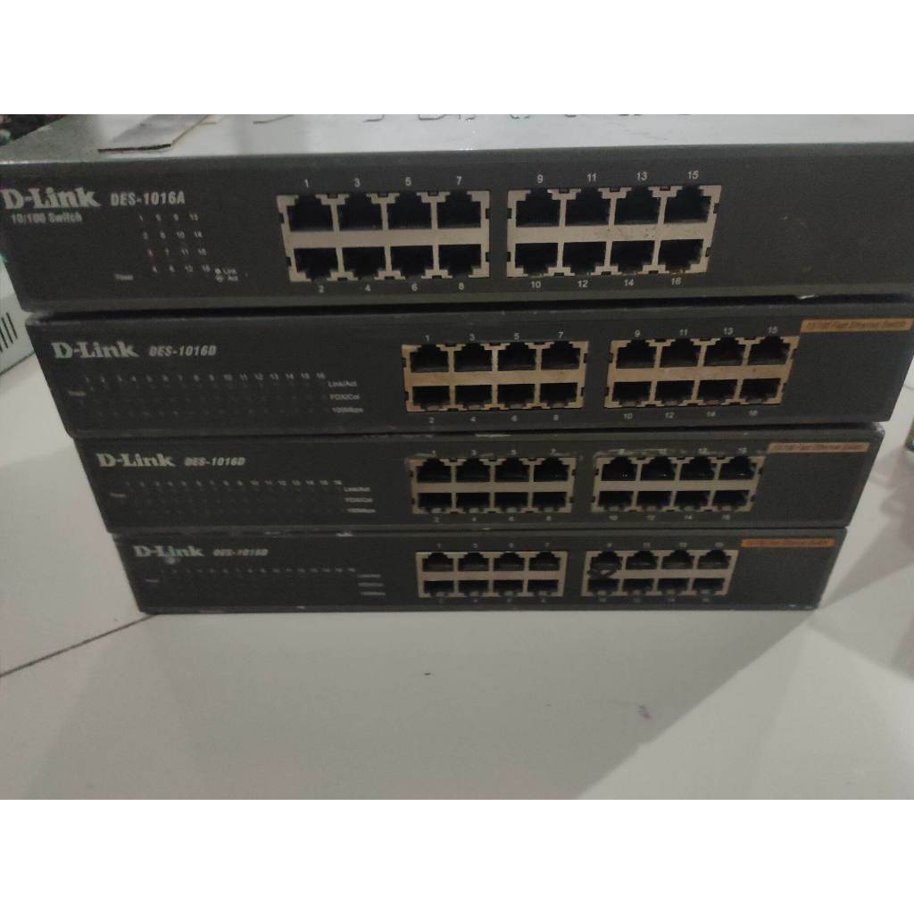 switch hub 24 port D-Link Des 1024d metal - DLINK 24port ethernet