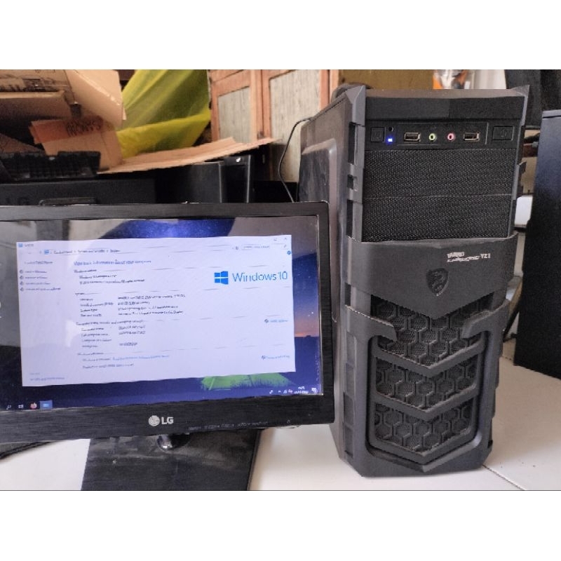 READY KOMPUTER 1 SET CORE I3 / CORE I7 GEN 2/3 + MONITOR 16/17IN FULL SET TINGGAL PAKAI