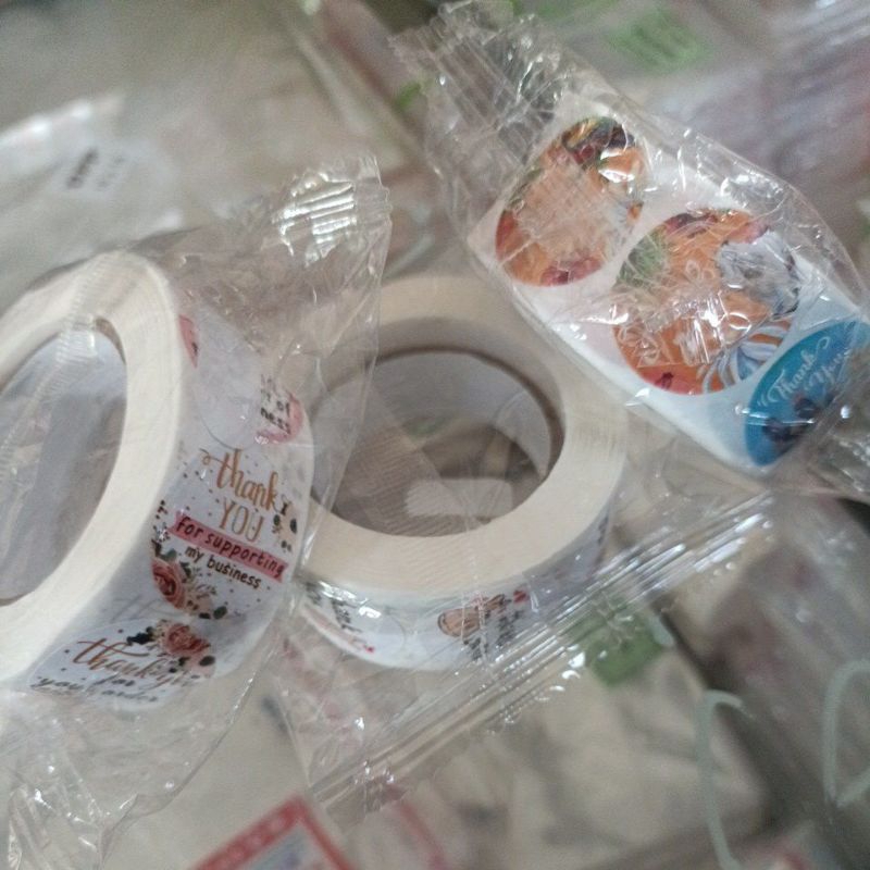 

Stiker thank you (isi 500pcs)