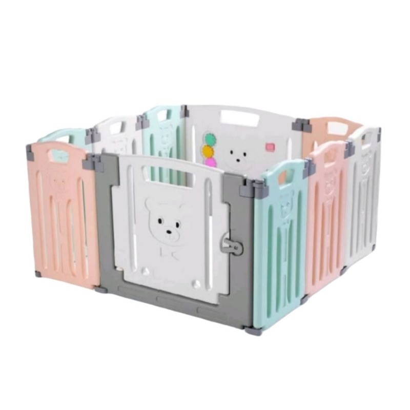 Nadio's SEWA - PARKLON Folding Fence 10 + 2 - Mix (Jabodetabek)