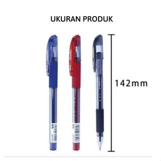 

M&G Stick Gel Pen 0.38mm Comfort Rubber Grip Pena Cair Pulpen AGP63201