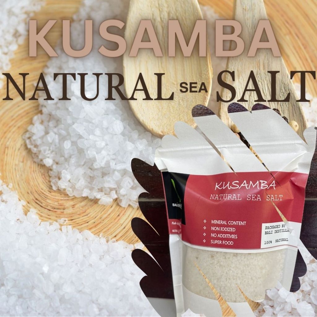

[NATURAL] SEA SALT KUSAMBA ORIGINAL 350gr , SUPER FOOD , gurih.