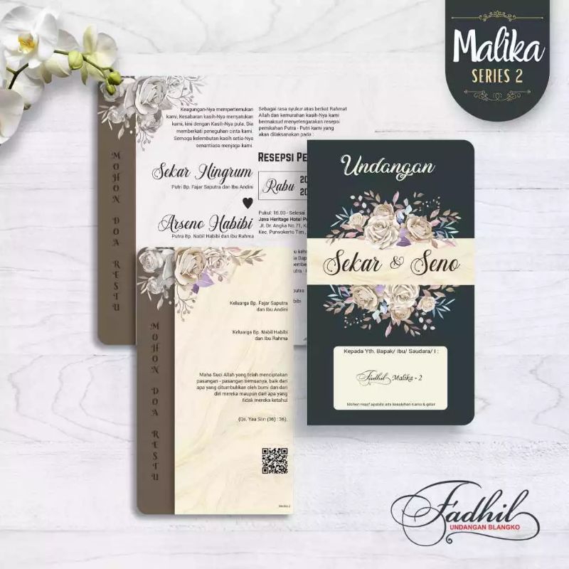 Undangan CETAK fadhil MALIKA 1-5
