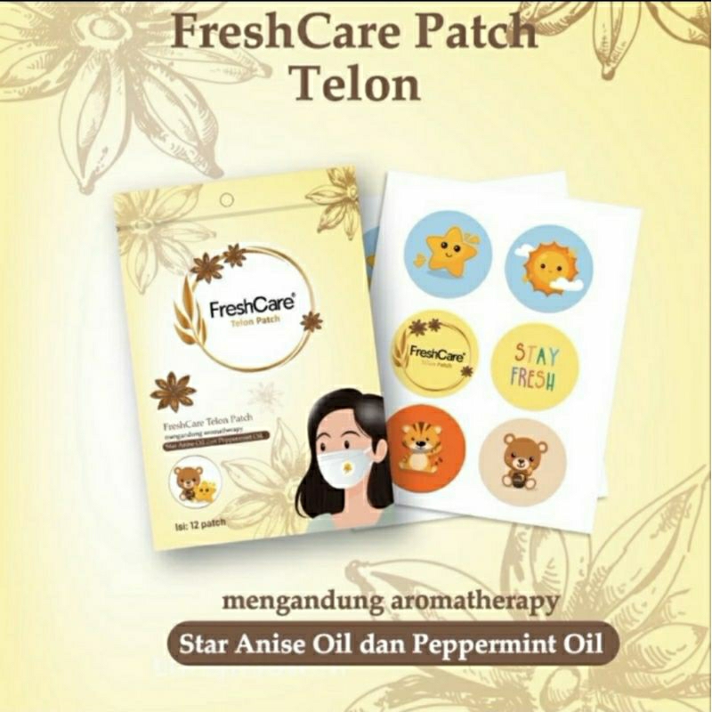 FreshCare aroma TELON Patch isi 12// Stiker Masker