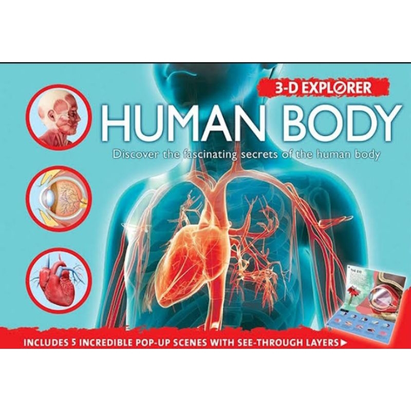 3D Book Human Body