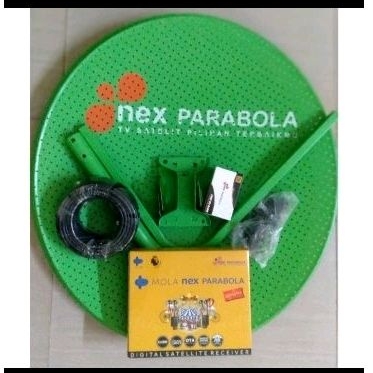 Receiver Nex Parabola Lengkap Dish 60 cm