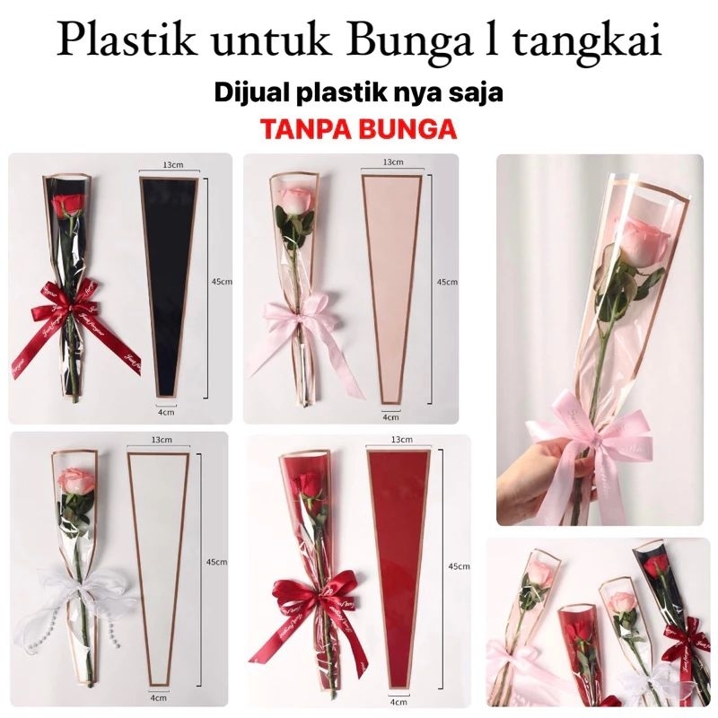 

Kertas Cellophane Mawar Tangkai (TANPA BUNGA)