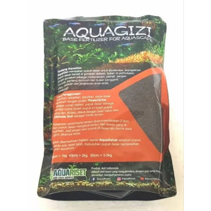 Pupuk Dasar Aqua Gizi Aquascape 1kg