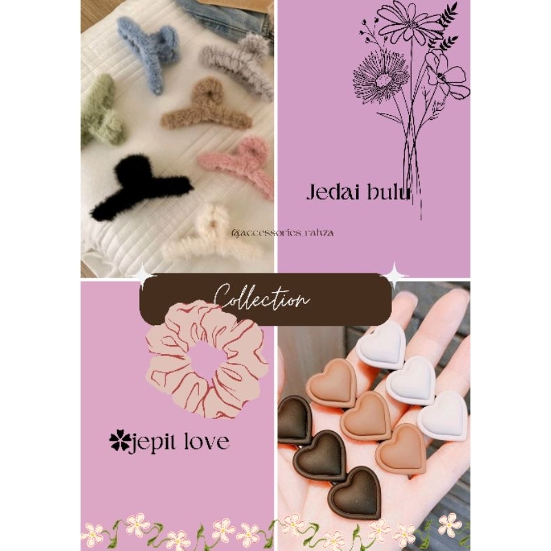 jedai bulu & jepit love